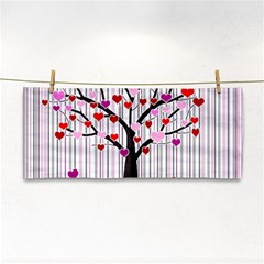 Valentine s Day Tree Cosmetic Storage Cases by Valentinaart