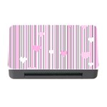 Pink love Memory Card Reader with CF Front