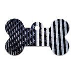 Architecture Building Pattern Dog Tag Bone (Two Sides) Front