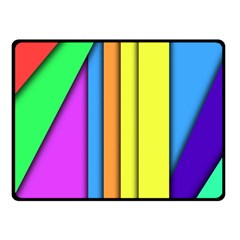 More Color Abstract Pattern Fleece Blanket (small) by Nexatart