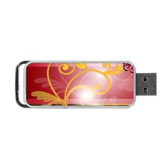 Pattern Vectors Illustration Portable Usb Flash (one Side) by Nexatart