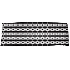 Pattern Background Texture Black Body Pillow Case (dakimakura) by Nexatart