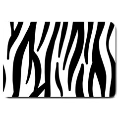 Seamless Zebra Pattern Large Doormat  by Nexatart