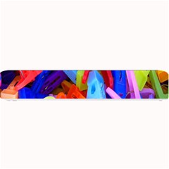 Clothespins Colorful Laundry Jam Pattern Small Bar Mats by Nexatart