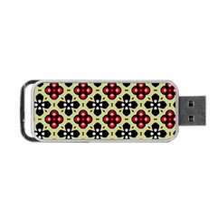 Seamless Tileable Pattern Design Portable Usb Flash (two Sides) by Nexatart