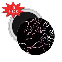Abstract Glare Visual Art 2 25  Magnets (10 Pack)  by Nexatart