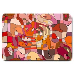 Abstract Abstraction Pattern Modern Large Doormat  by Nexatart