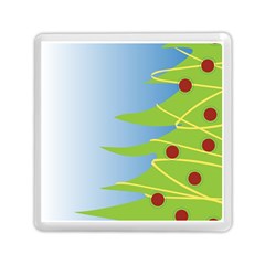 Christmas Tree Christmas Memory Card Reader (square)  by Nexatart