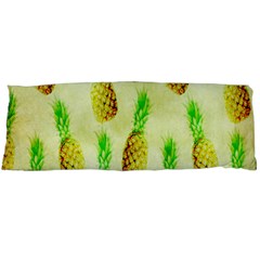 Pineapple Wallpaper Vintage Body Pillow Case (dakimakura) by Nexatart