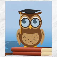 Read Owl Book Owl Glasses Read Canvas 8  X 10  by Nexatart