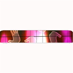 Abstract Background Design Squares Small Bar Mats by Nexatart