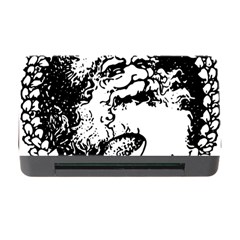 Santa Claus Christmas Holly Memory Card Reader With Cf by Nexatart