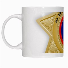 Sheriff S Star Sheriff Star Chief White Mugs by Nexatart
