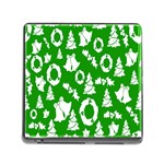 Backdrop Background Card Christmas Memory Card Reader (Square) Front