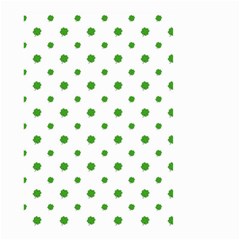 Saint Patrick Motif Pattern Small Garden Flag (two Sides) by dflcprints