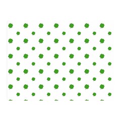 Saint Patrick Motif Pattern Double Sided Flano Blanket (mini)  by dflcprints