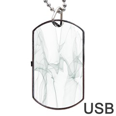 Background Modern Computer Design Dog Tag Usb Flash (one Side) by Nexatart