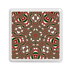Christmas Kaleidoscope Memory Card Reader (square)  by Nexatart