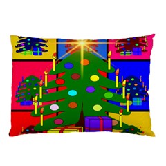 Christmas Ornaments Advent Ball Pillow Case by Nexatart