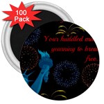 Huddledmasses 3  Magnets (100 pack) Front