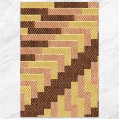Fabric Textile Tiered Fashion Canvas 12  X 18   by Nexatart