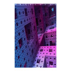 Fractals Geometry Graphic Shower Curtain 48  X 72  (small)  by Nexatart