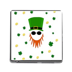 St  Patrick s Day Memory Card Reader (square) by Valentinaart