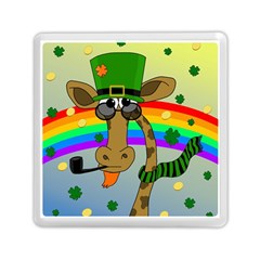 Irish Giraffe Memory Card Reader (square)  by Valentinaart