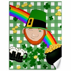 Lucky Irish Canvas 18  X 24   by Valentinaart
