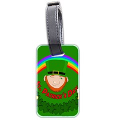 St  Patrick s Day Luggage Tags (two Sides) by Valentinaart