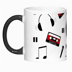 Music Pattern Morph Mugs by Valentinaart