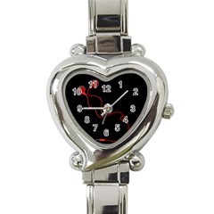 Earphones  Heart Italian Charm Watch by Valentinaart