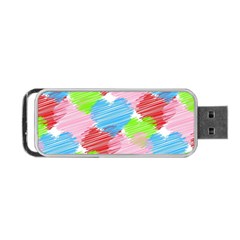 Holidays Occasions Valentine Portable Usb Flash (two Sides) by Nexatart