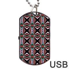 Plot Texture Background Stamping Dog Tag Usb Flash (two Sides) by Nexatart