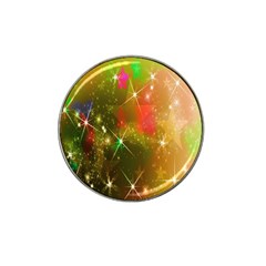 Star Christmas Background Image Red Hat Clip Ball Marker (4 Pack) by Nexatart