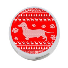 Ugly X Mas Design 4-port Usb Hub (two Sides)  by Nexatart