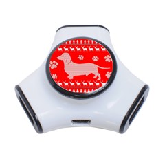 Ugly X Mas Design 3-port Usb Hub by Nexatart
