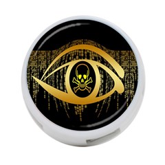 Virus Computer Encryption Trojan 4-port Usb Hub (one Side) by Nexatart