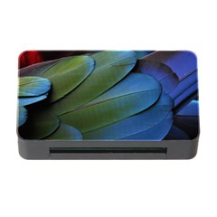 Feather Parrot Colorful Metalic Memory Card Reader With Cf by Amaryn4rt