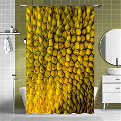 Jack Shell Jack Fruit Close Shower Curtain 48  X 72  (small)  by Amaryn4rt