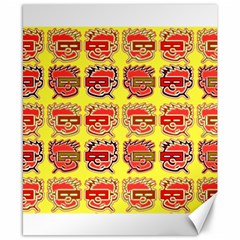 Funny Faces Canvas 8  X 10  by Amaryn4rt