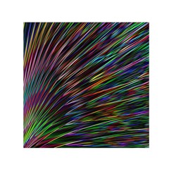 Texture Colorful Abstract Pattern Small Satin Scarf (square) by Amaryn4rt
