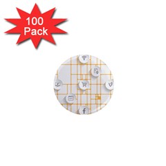 Icon Media Social Network 1  Mini Magnets (100 Pack)  by Amaryn4rt