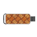 Vector Square Texture Pattern Portable USB Flash (Two Sides) Back