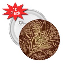 Beautiful Patterns Vector 2 25  Buttons (10 Pack)  by Amaryn4rt