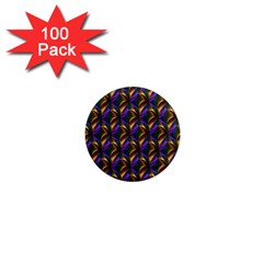 Seamless Prismatic Line Art Pattern 1  Mini Magnets (100 Pack)  by Amaryn4rt