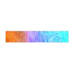 Abstract Color Pattern Textures Colouring Flano Scarf (Mini) Back