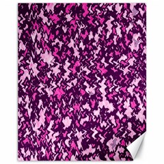 Chic Camouflage Colorful Background Canvas 11  X 14   by Simbadda