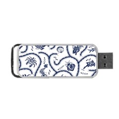 Fish Pattern Portable Usb Flash (one Side) by Simbadda