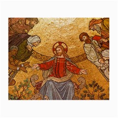 Gold Jesus Small Glasses Cloth (2-side) by boho